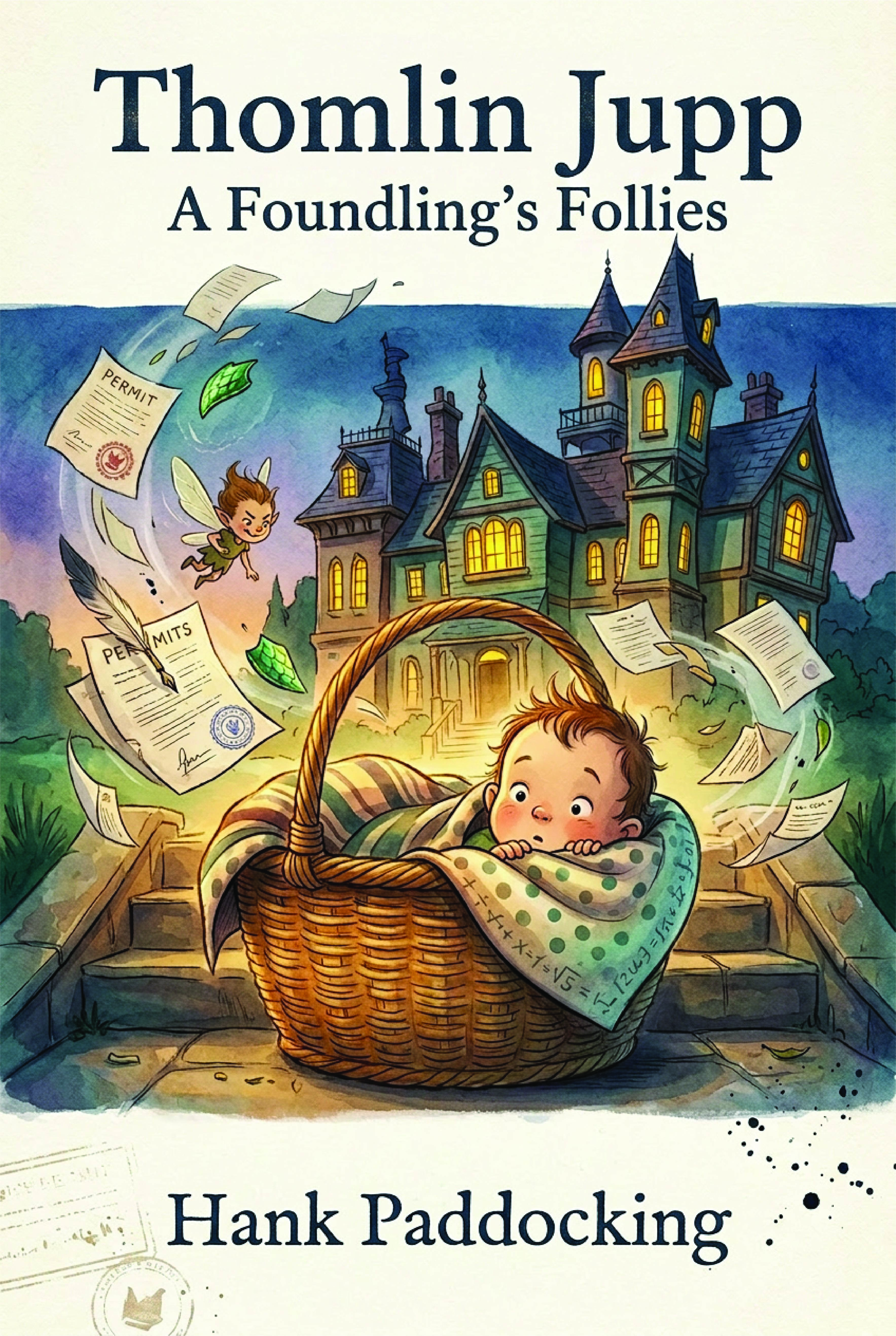 Thomlin Jupp: A Foundling's Follies — Book Cover